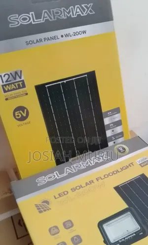 Solarmax 200w Outdoor Solar Floodlight