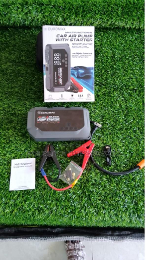 Euromax EMK3 Portable Jump Starter With Air Pump