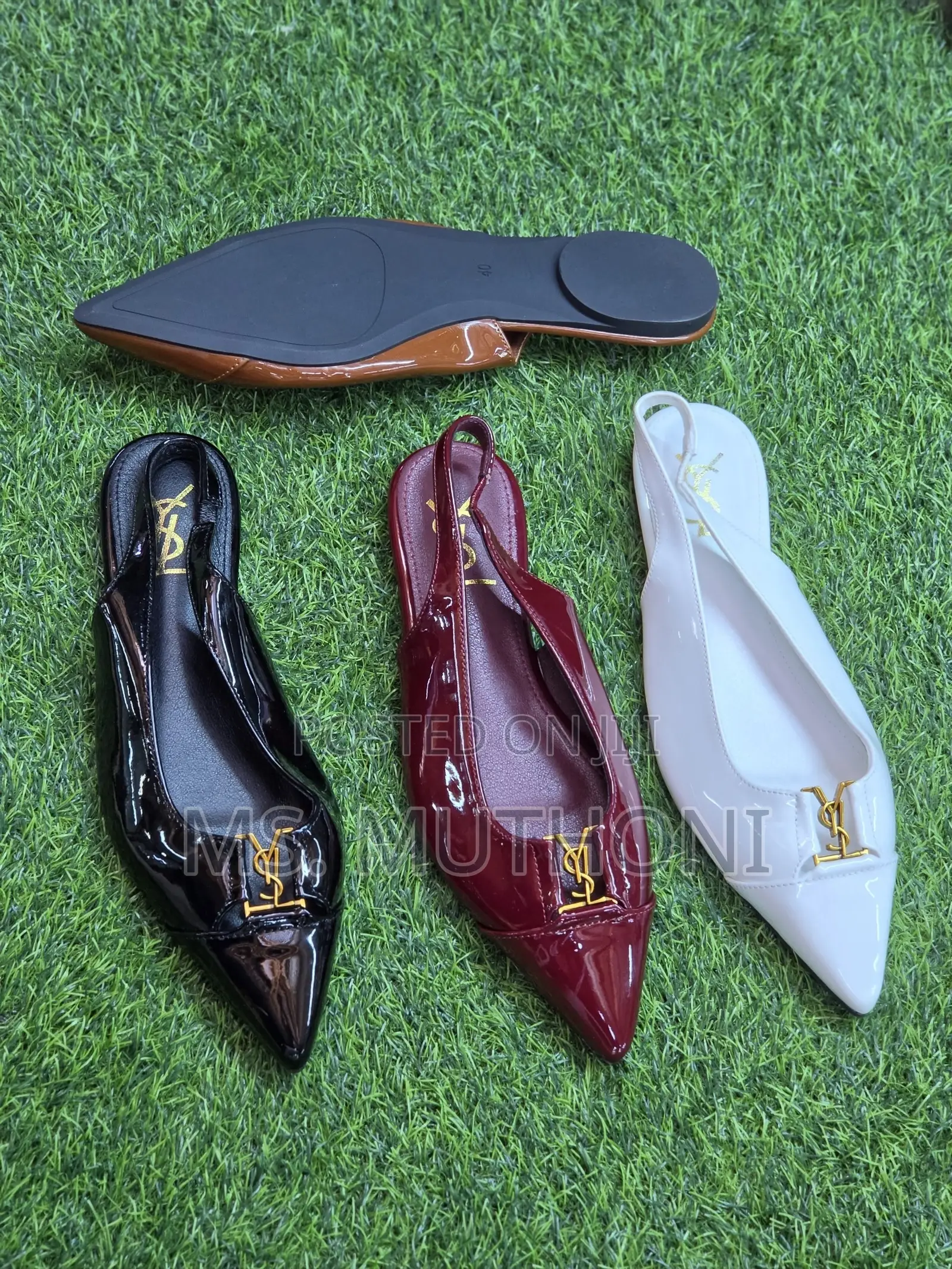 Saint Laurent Babylone Slingback Flats Size 37-42