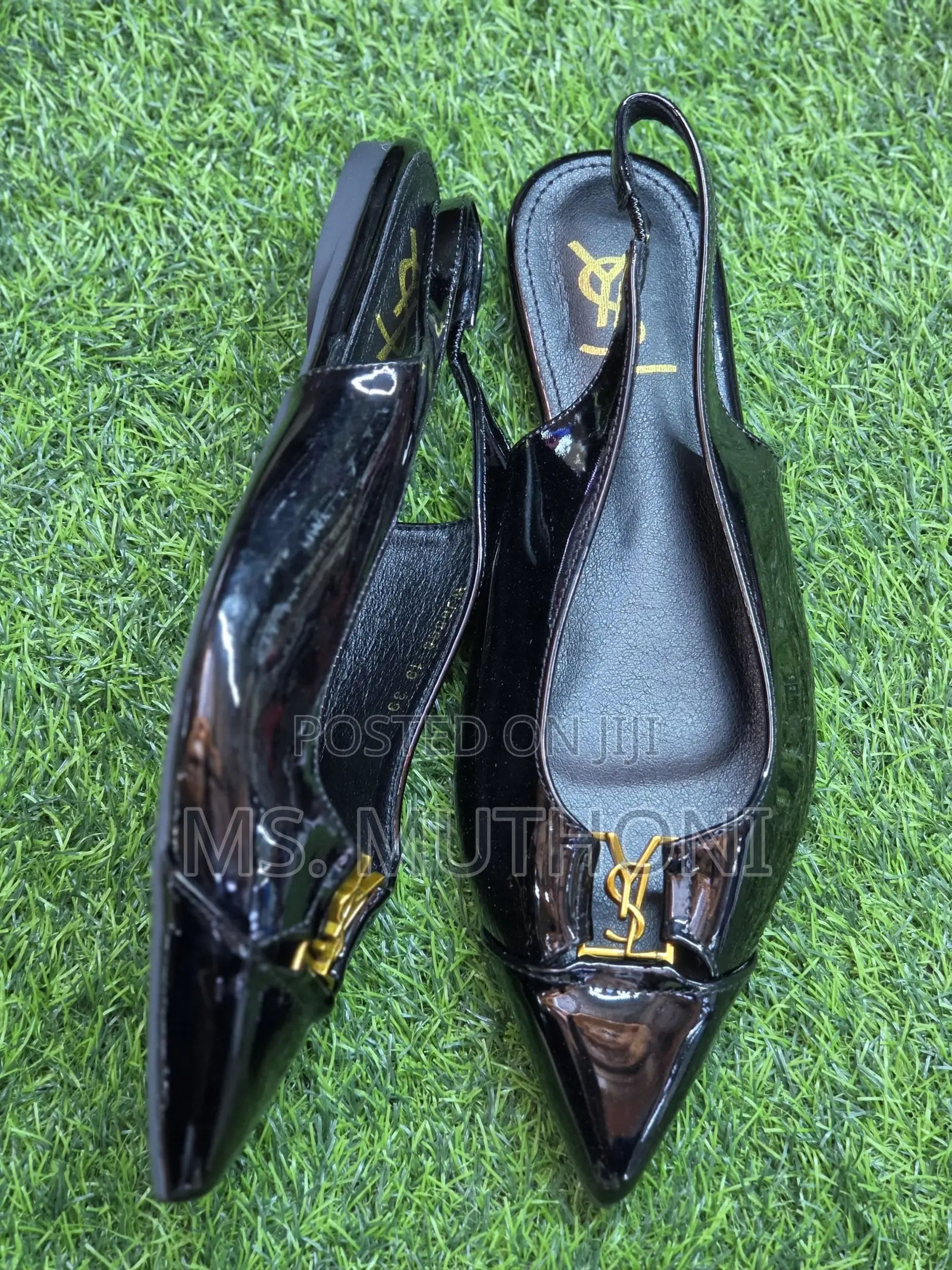 Saint Laurent Babylone Slingback Flats Size 37-42
