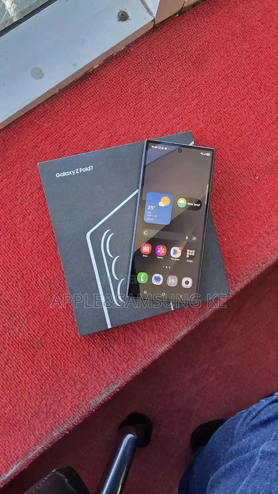 New Samsung Galaxy Z Fold7 512 GB Black