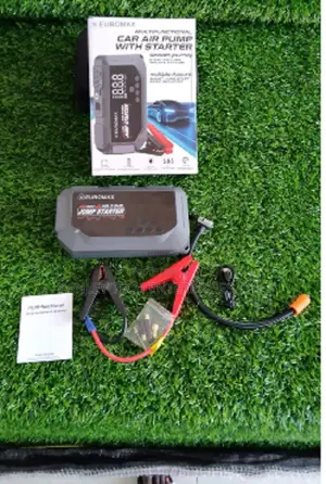 Euromax EMK3 Portable Jump Starter With Air Pump