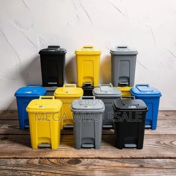 Best Prices 30L Litres Hard Plastic Waste Garbage Dust Pedal Bin