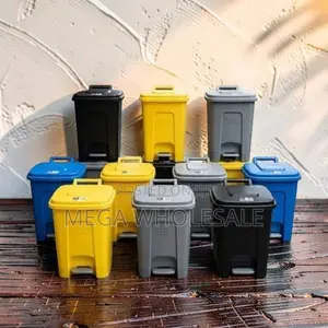 Lowest Prices 30L Litres Hard Plastic Waste Garbage Dust Pedal Bin