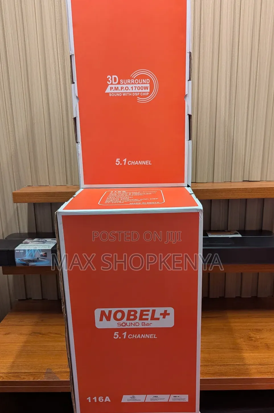 NOBEL 116A 5.1CH Soundbar With Wireless Subwoofer