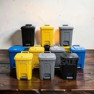 Competitive Prices 30L Hard Plastic Waste Garbage Dust Pedal Bin