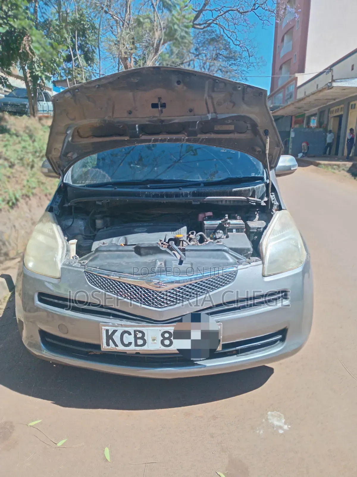 Toyota Ractis 2008 Gray