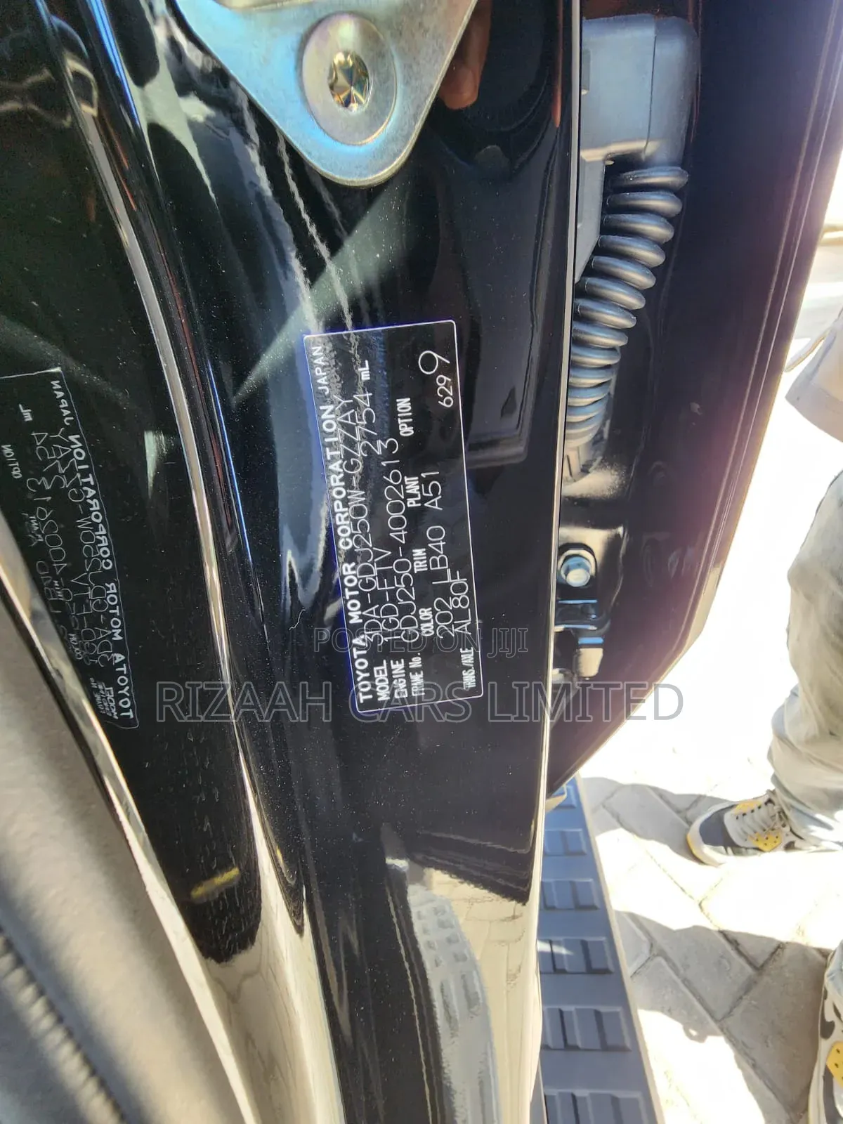 Toyota Land Cruiser Prado 2024 Black