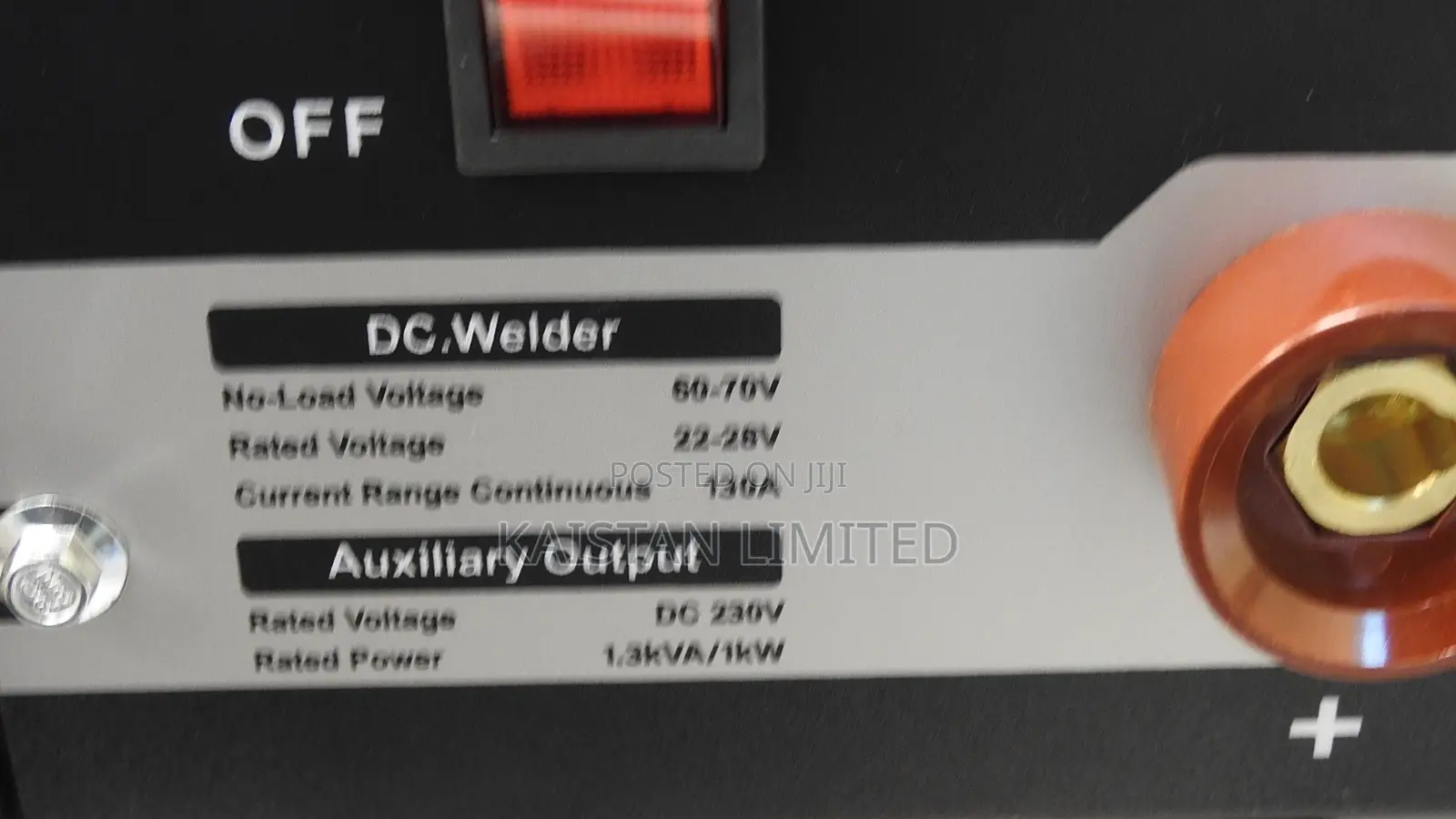 1.3kva Petrol Welding Generators/120 Amps Welding Rig