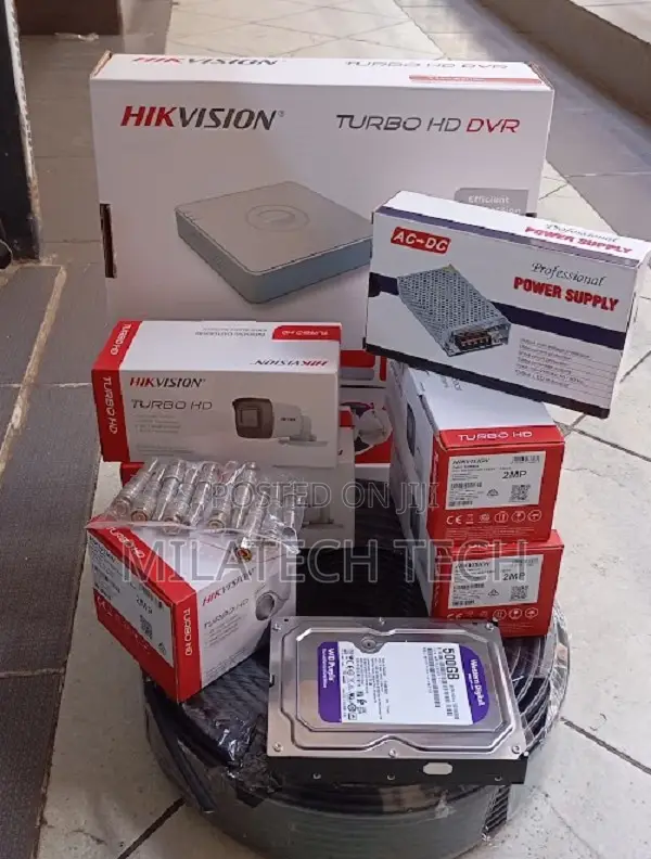 Hikvision CCTV 8 Camera Package | Complete 8 Channel Security System