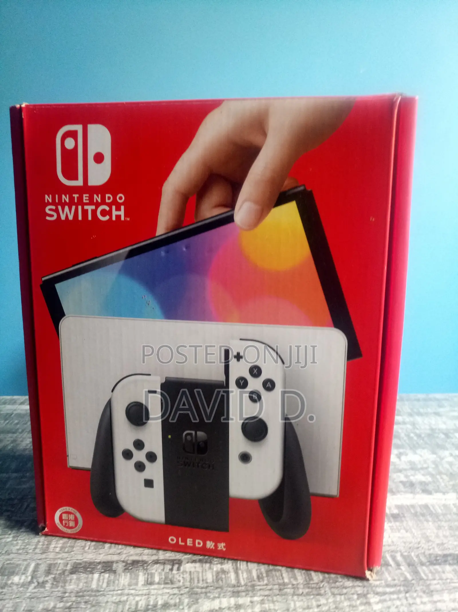 Nintendo Switch OLED + Mario Kart 8 + 256GB SD Card
