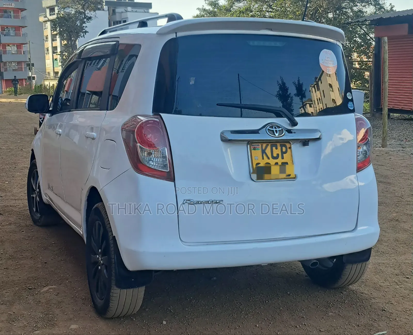 Toyota Ractis 2010 White