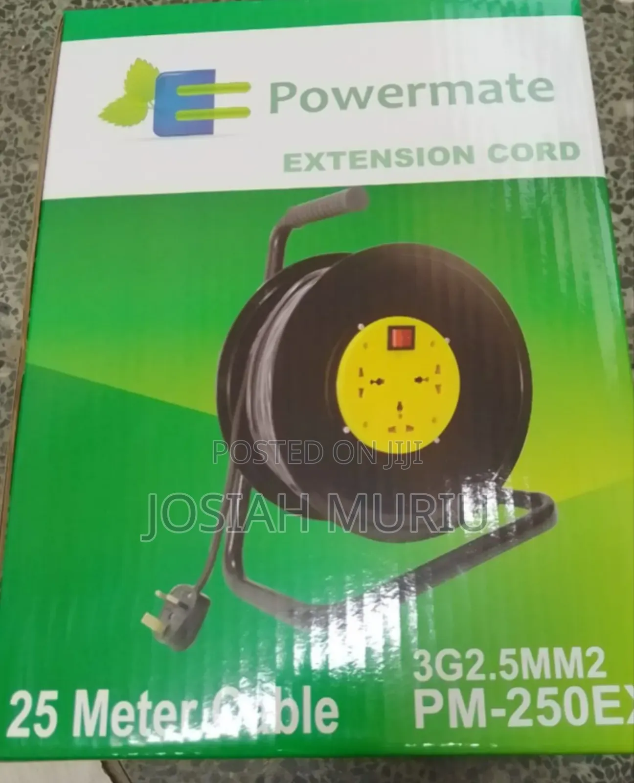 Powermate 25m 2.5 Mm Heavy Duty Cable Reel
