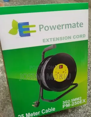 Powermate 25m 2.5 Mm Heavy Duty Cable Reel