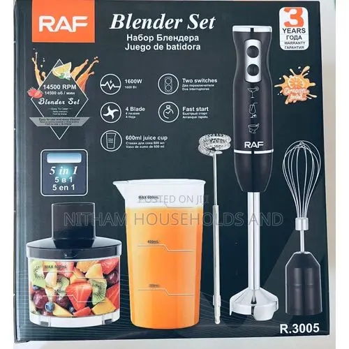 Raf R.2880 5-in-1 Multifunctional Blender