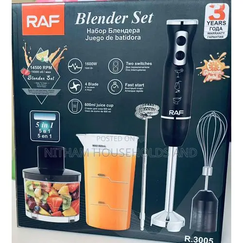 Raf R.2880 5-in-1 Multifunctional Blender