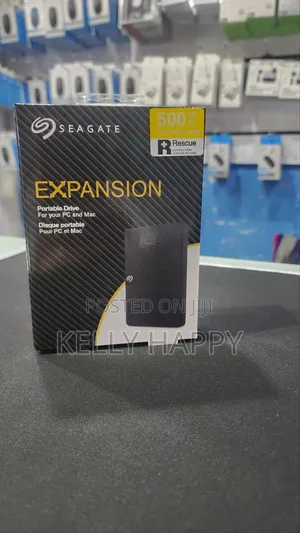 Seagate External Hard Drive 500gb