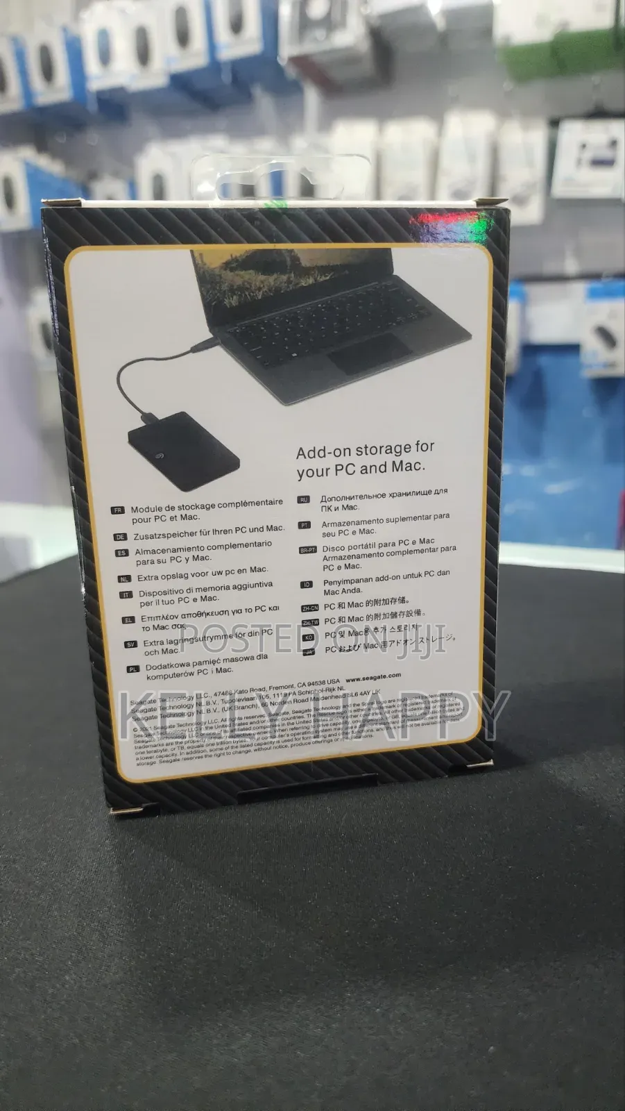 Seagate External Hard Drive 500gb