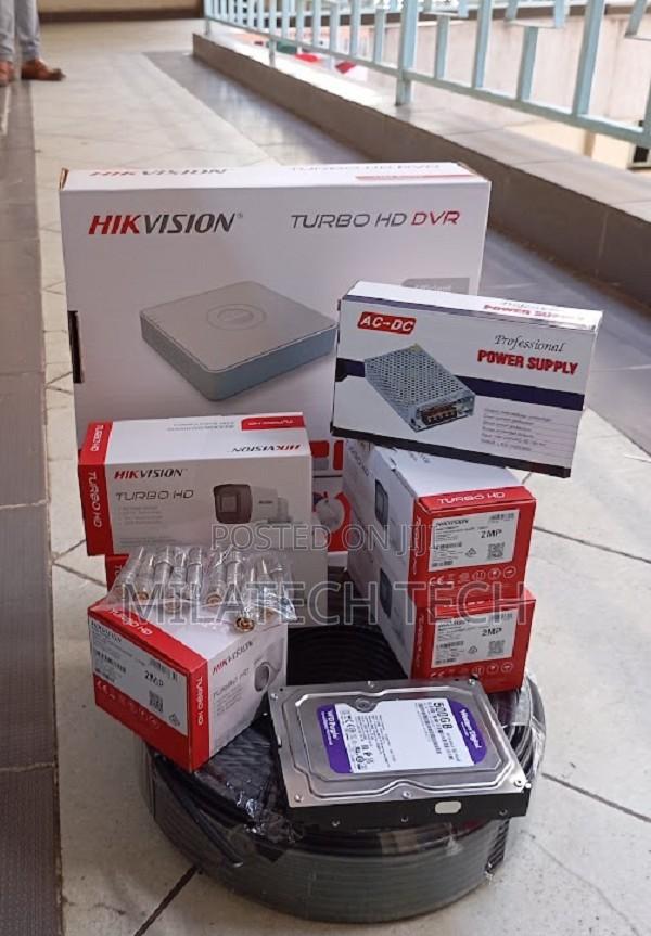 Hikvision 8CH DVR + 8 Cameras | Complete CCTV Security Kit