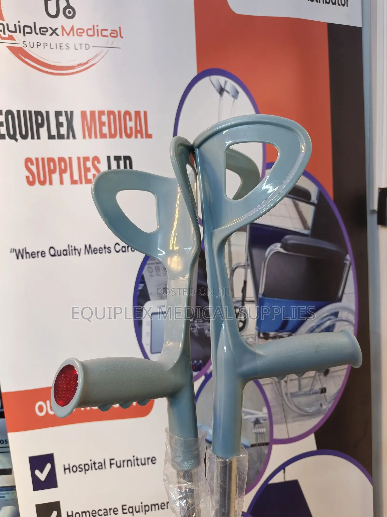 Open Cuff Crutches (Open Cuff Elbow Crutches)