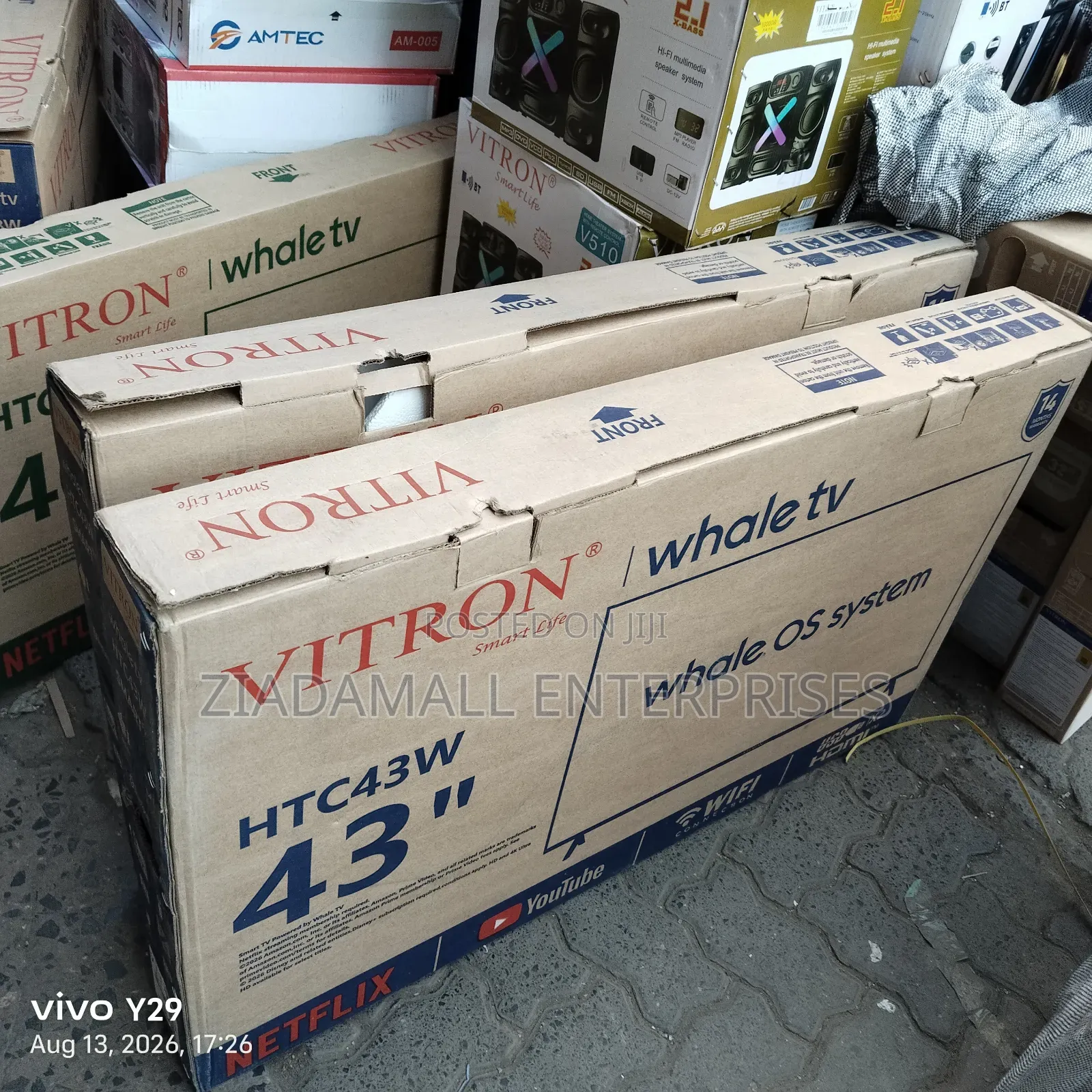 43” Vitron Whale Entertainment Smart Television