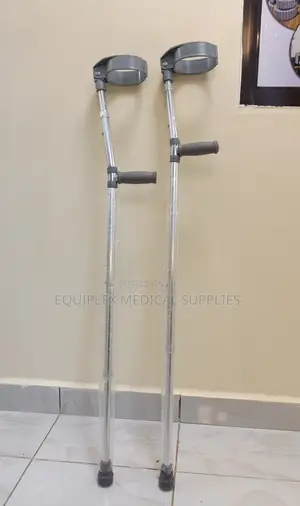 Heavy Duty Open Cuff Crutches (Height Adjustable)