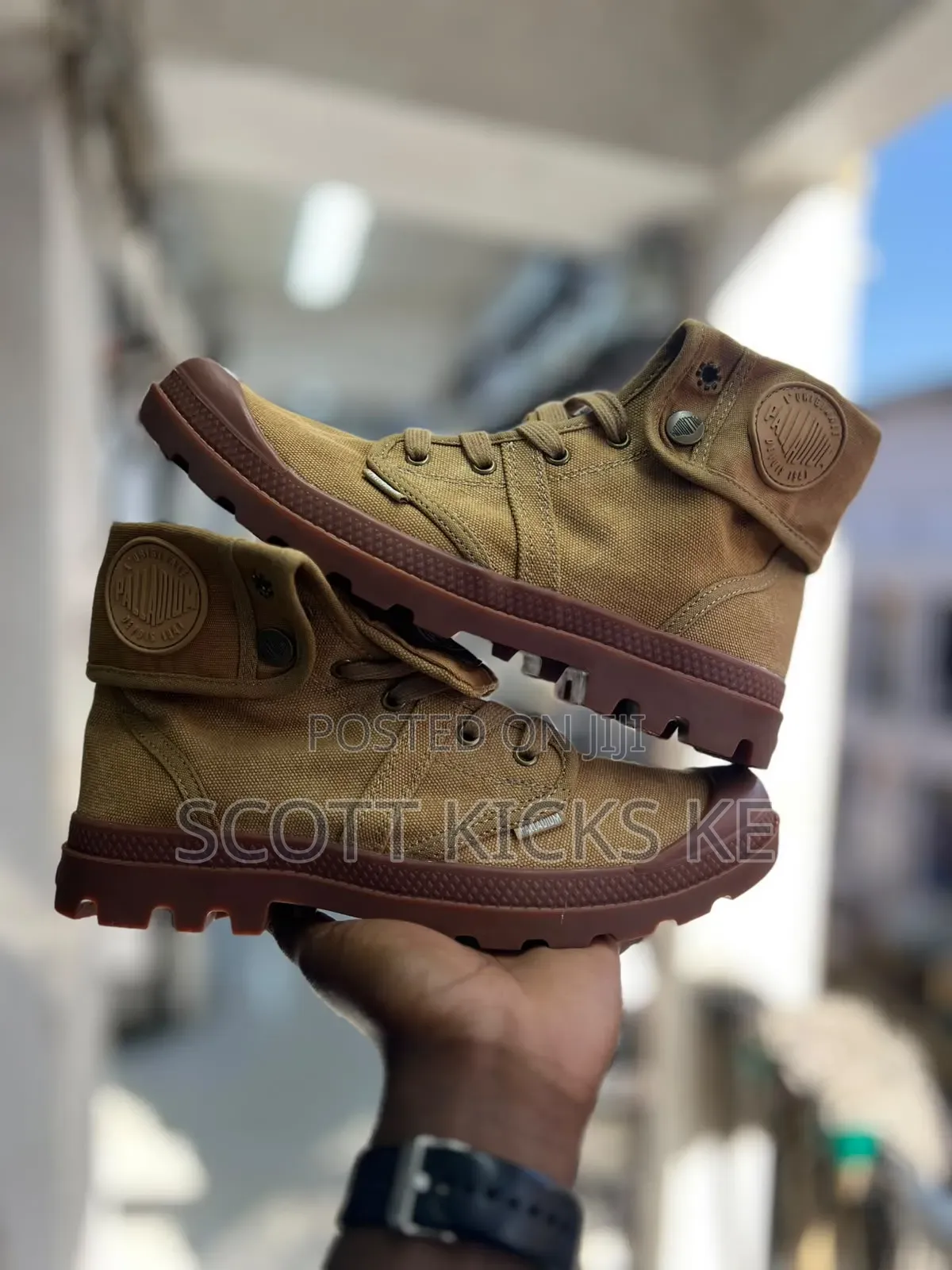 Palladium Baggy Canvas Boots Quality