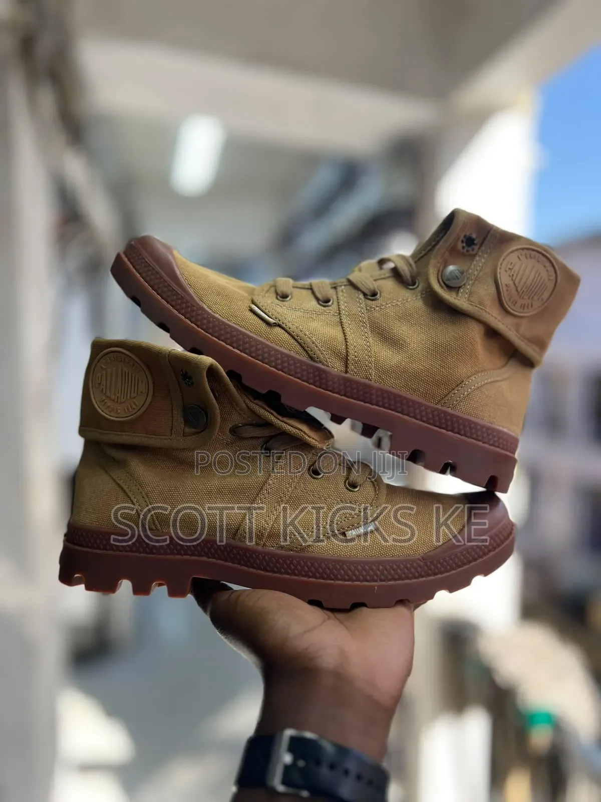 Palladium Baggy Canvas Boots Quality