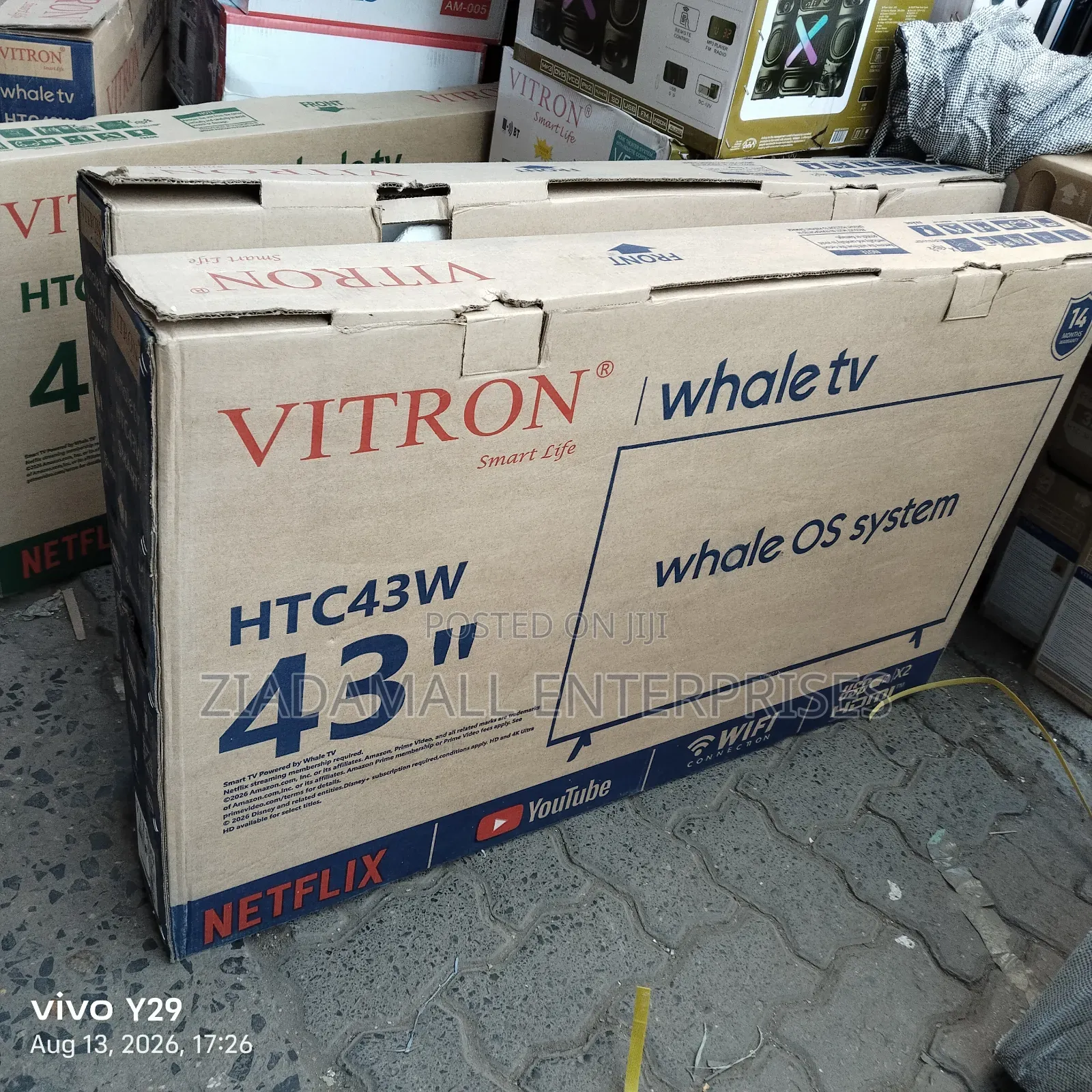 Whale 43” Vitron Smart Television – Full HD