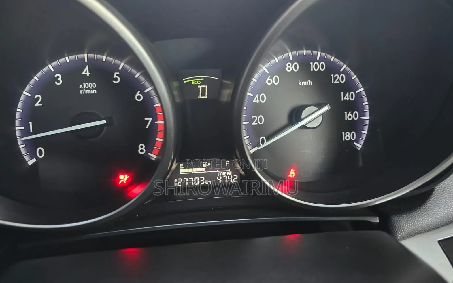 Mazda Axela 2012 Brown