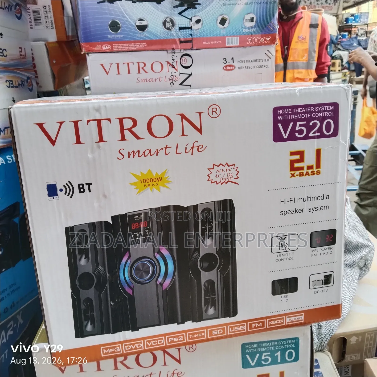 With Two Speakere New Vitron Woofer