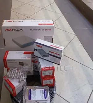 Hikvision 8 Channel Security Camera Kit | Full CCTV Set