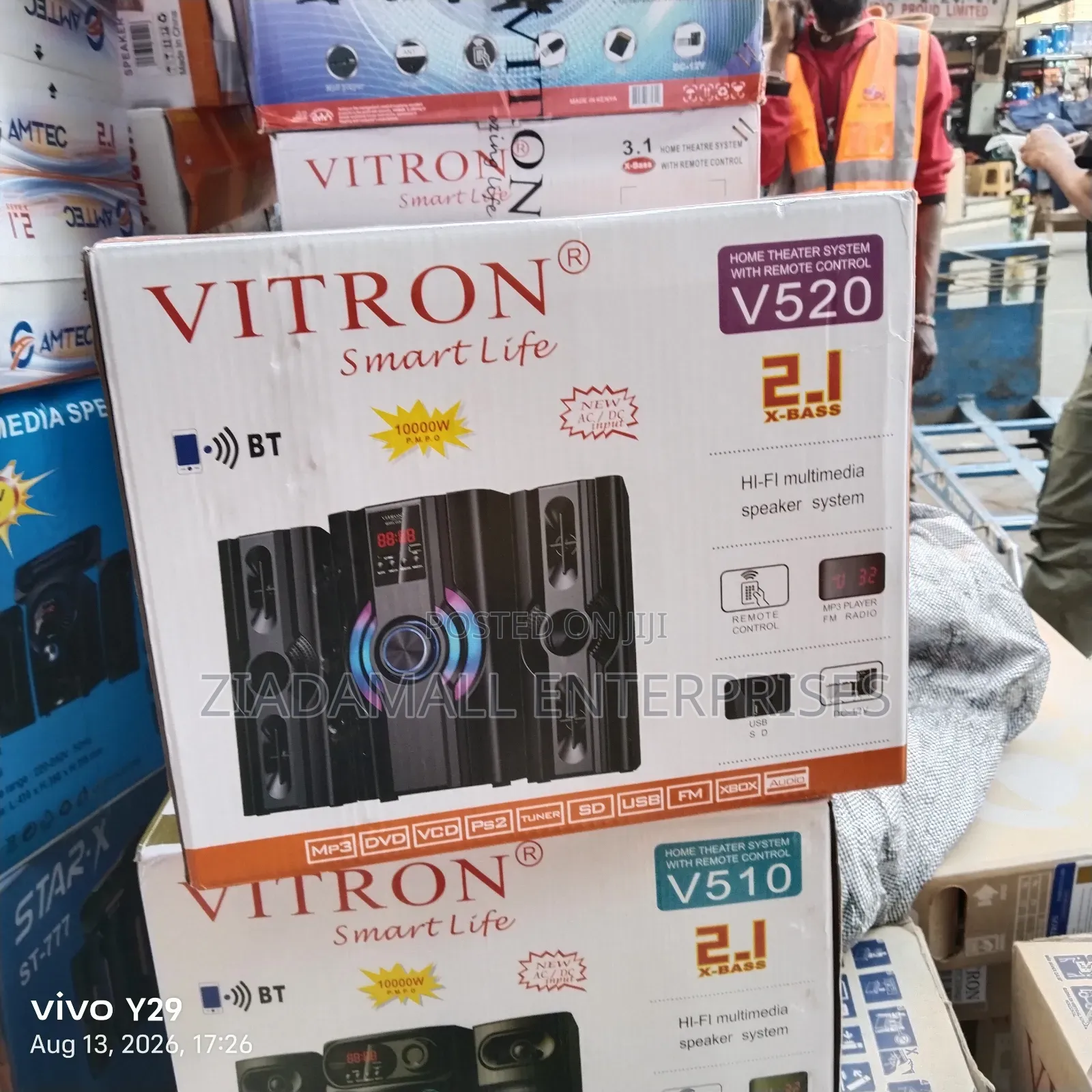 Pay on Delivery New Vitron Woofer. External Two Speakers