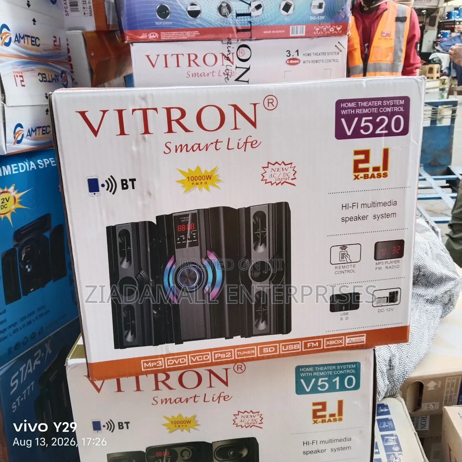 Pay on Delivery New Vitron Woofer. External Two Speakers