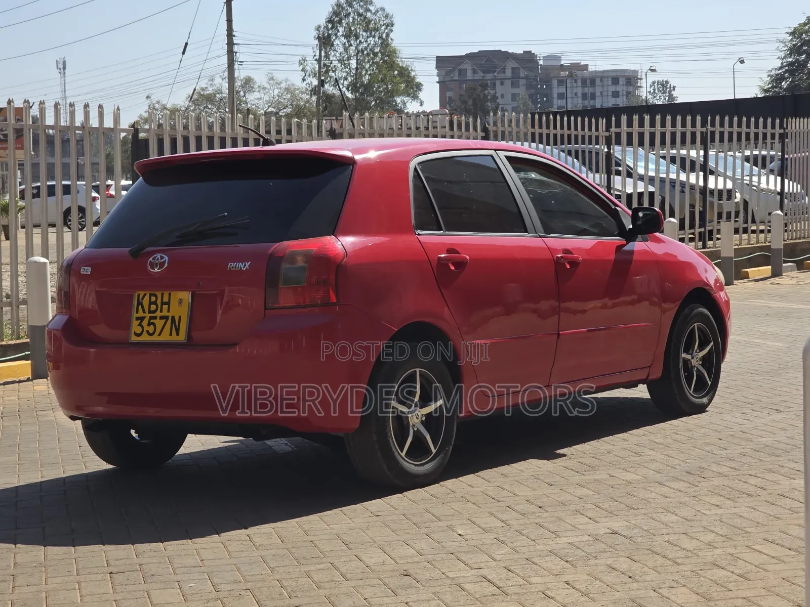 Toyota Corolla RunX 2003 Red