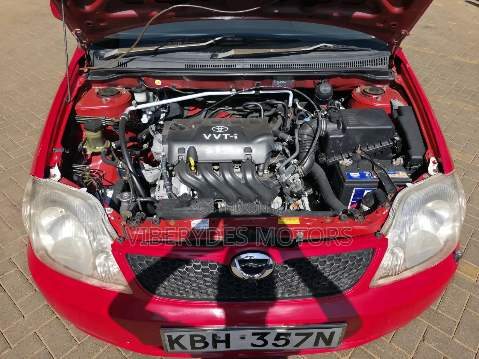 Toyota Corolla RunX 2003 Red