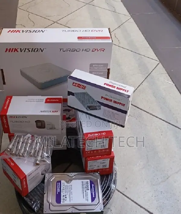 Hikvision 8 Camera CCTV Security System | Complete DVR Kit