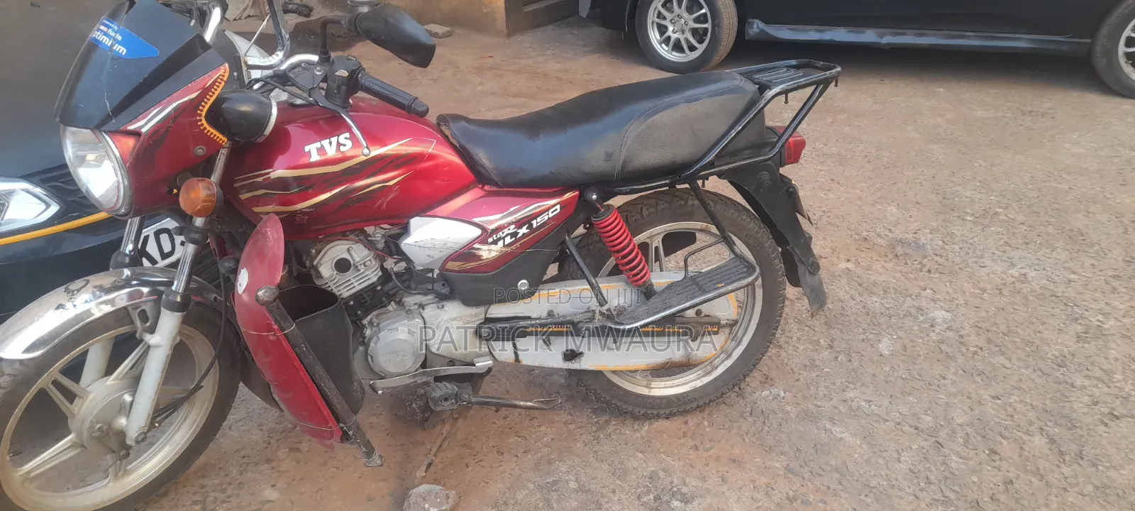 TVS HLX Plus ES 2020 Red