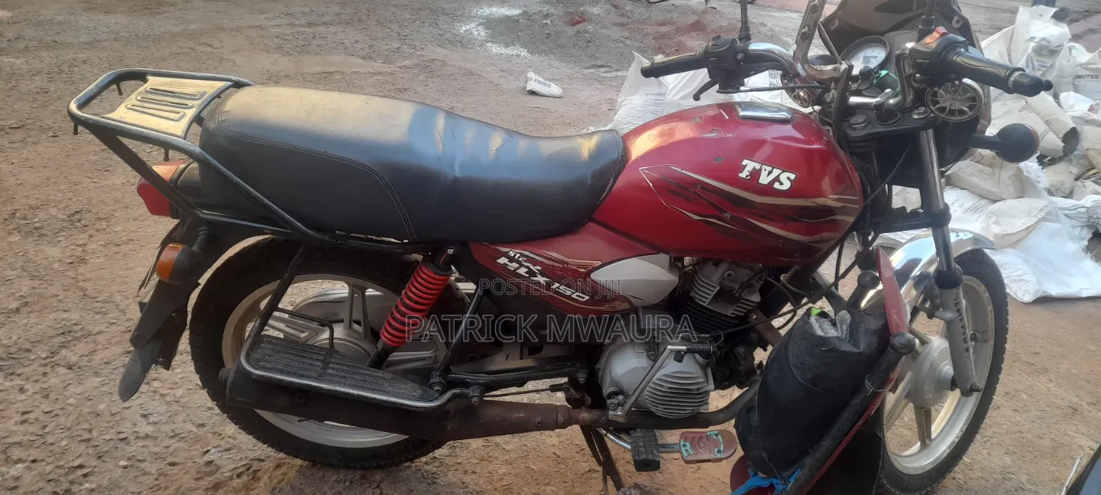 TVS HLX Plus ES 2020 Red