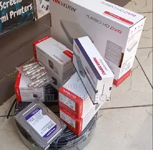 8 Channel Hikvision CCTV Package | 8 Cameras + DVR + HDD + Cable