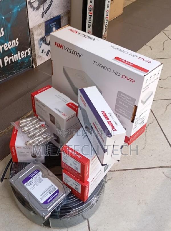 Hikvision 8CH CCTV Full Package | 8 Cameras + DVR + Accessories - main view