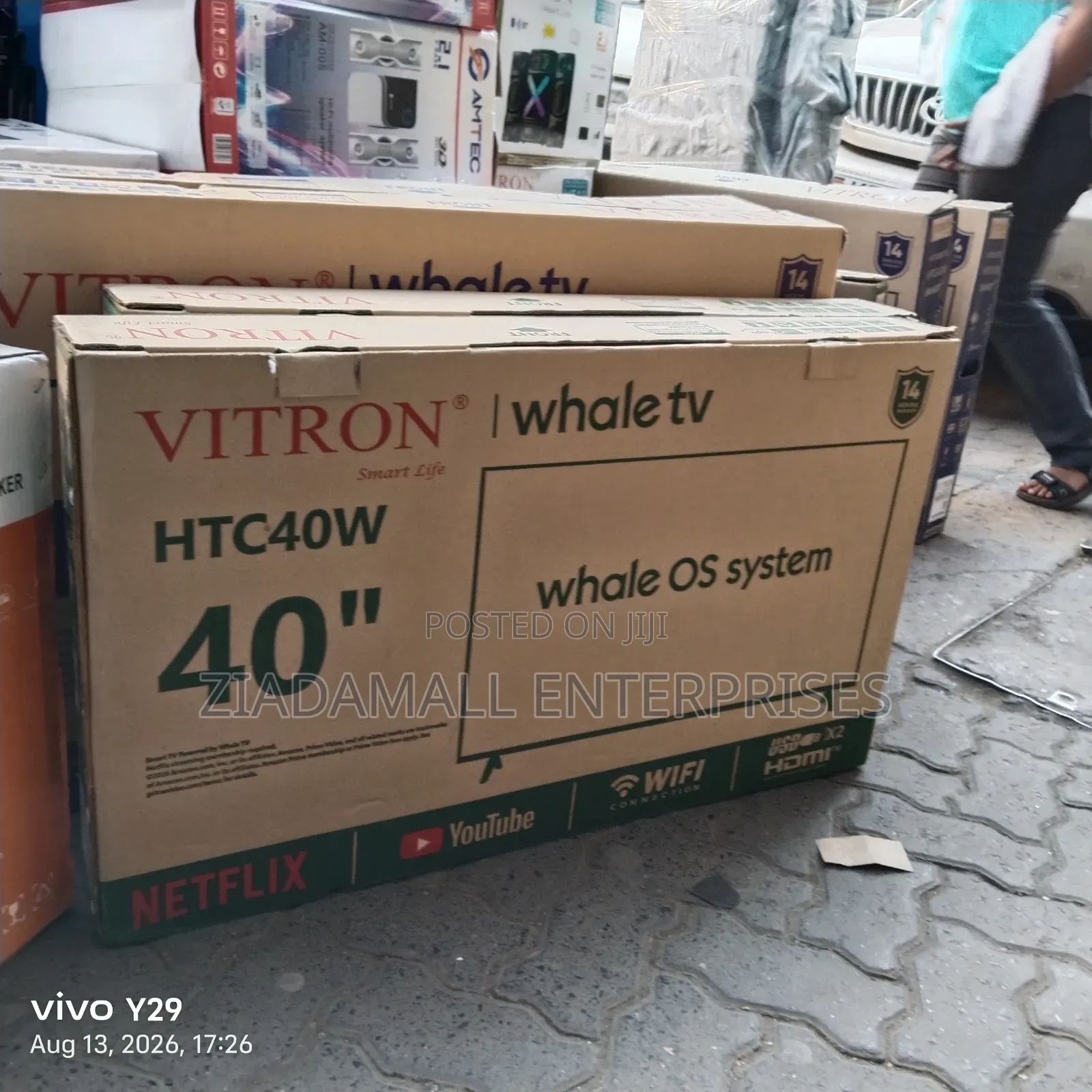 Vitron 40′′ Whale Smart TV – WiFi Entertainment Screen