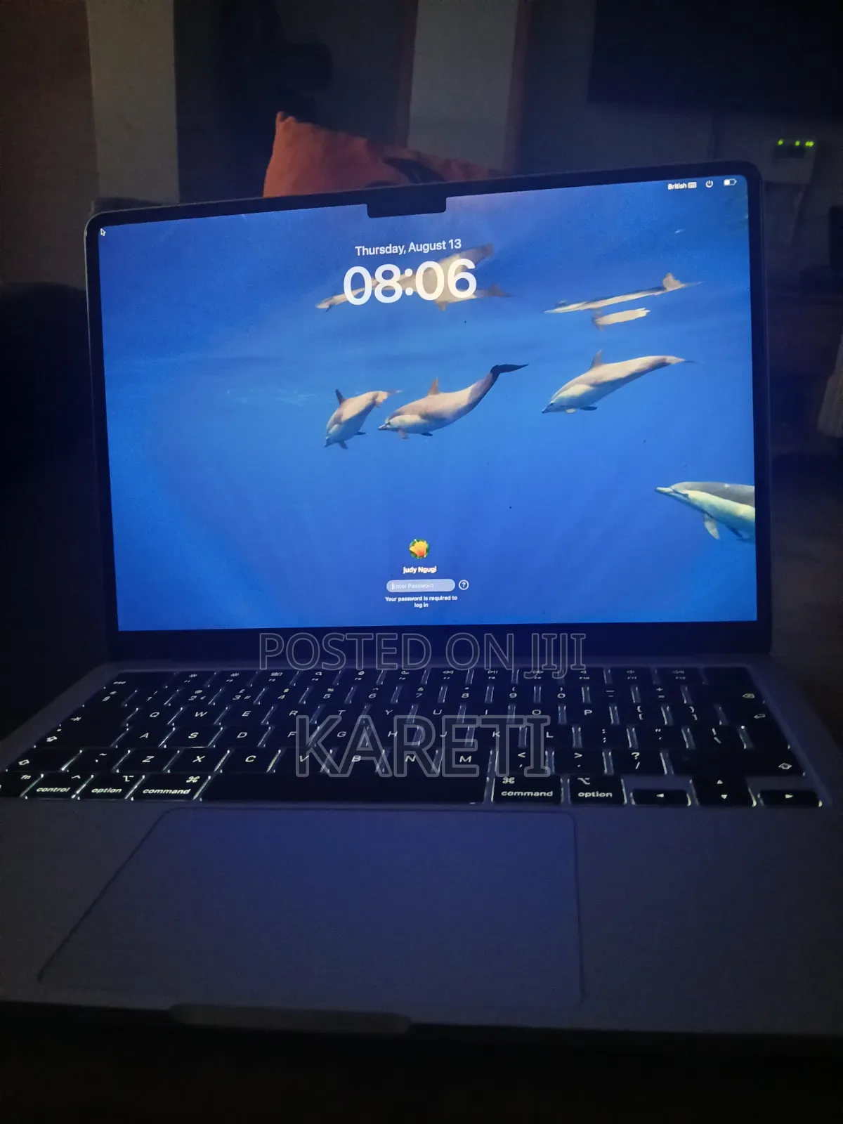 Laptop Apple MacBook Air 2024 M3 8GB Apple M3 eMMC 250GB