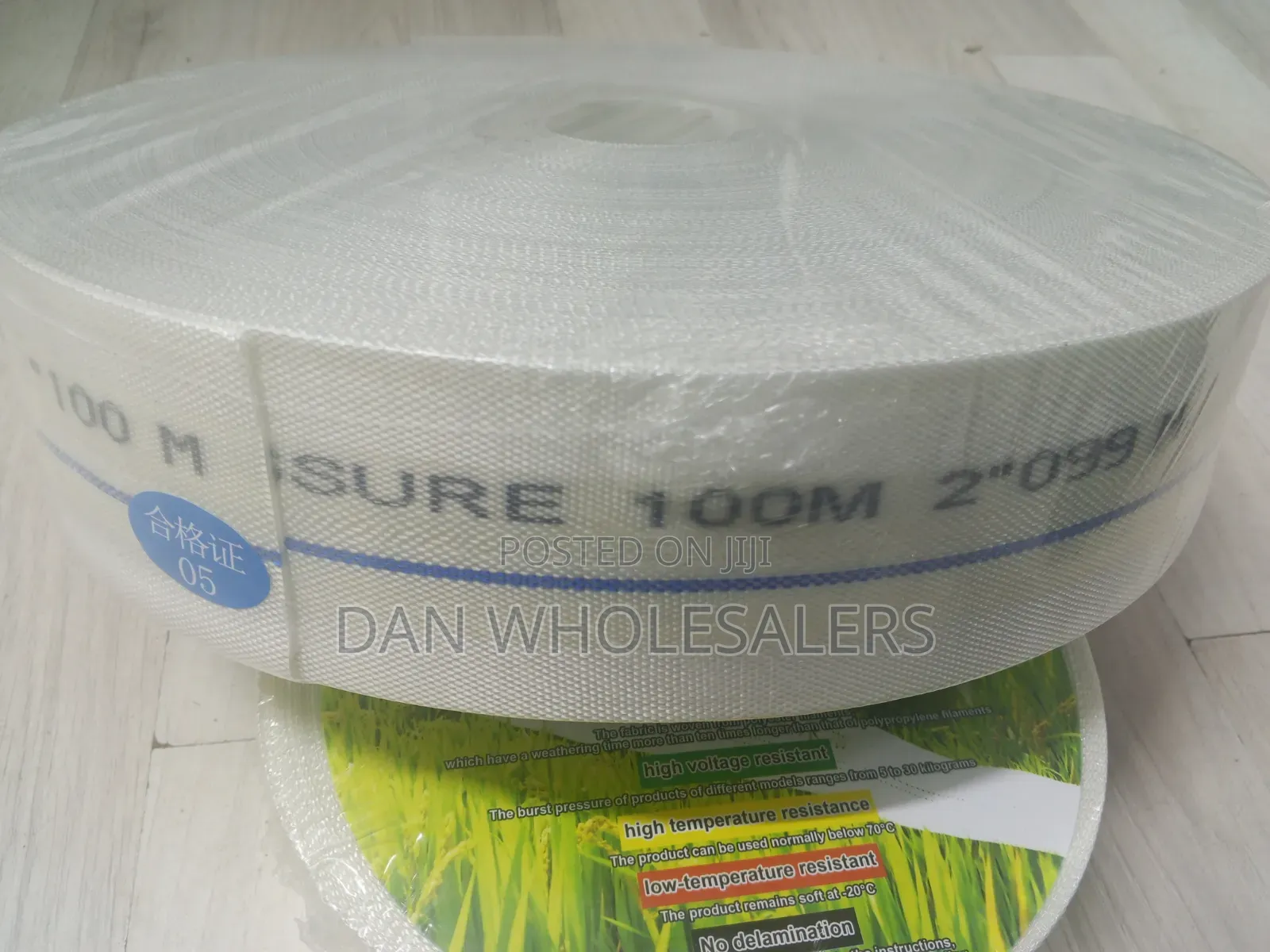 Heavy Duty High Pressure 100meters 3 Inches Canvas Pipe