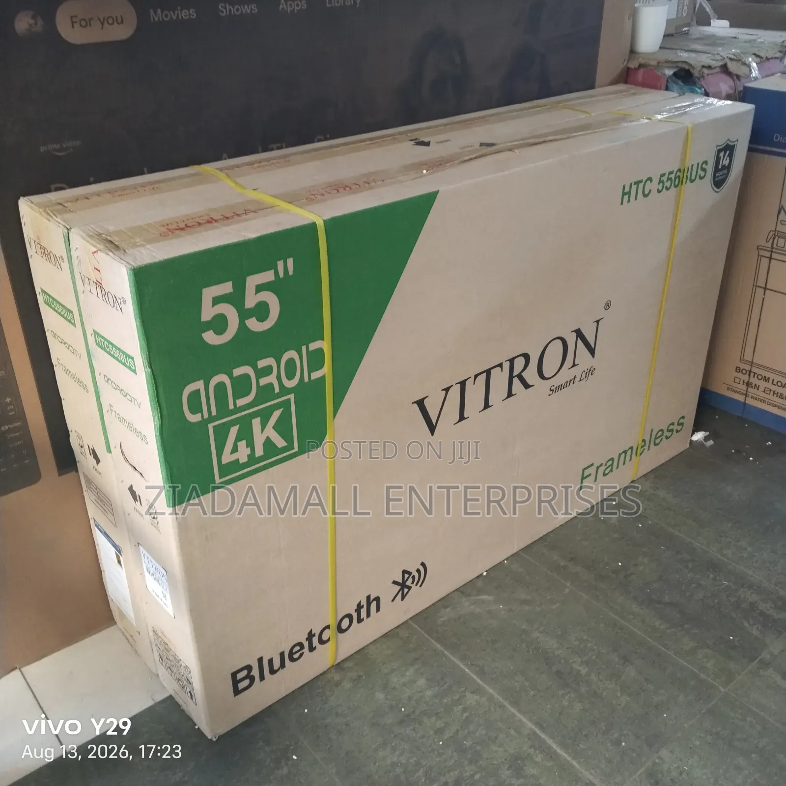 With 2years Warranty Vitron 50inches Frameless Smart TV