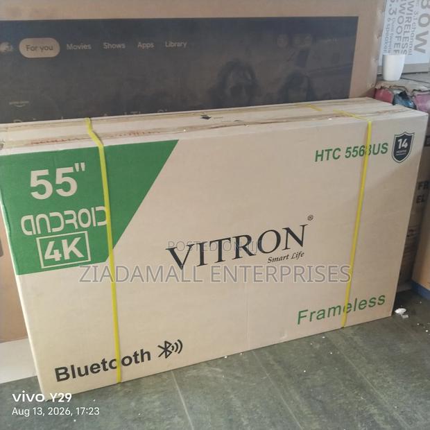 Clarity Vitron 50inches Smart TV. Enabled YouTube Netflix Playstore