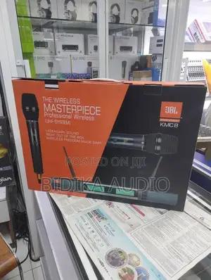 New JBL KMC8 Dual Wireless UHF Microphone System (Original Pro Sound)