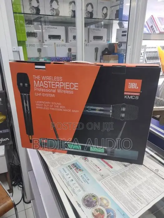 New JBL KMC8 Dual Wireless UHF Microphone System (Original Pro Sound)
