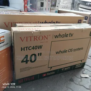 40 Inch Vitron Smart TV – Whale OS, WiFi Digital Channels