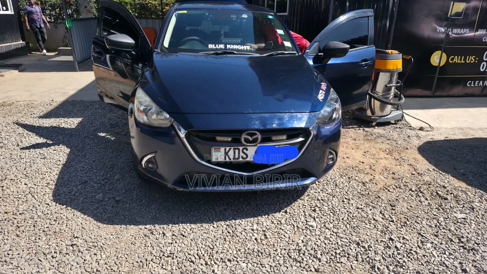 Mazda Demio 2017 Blue